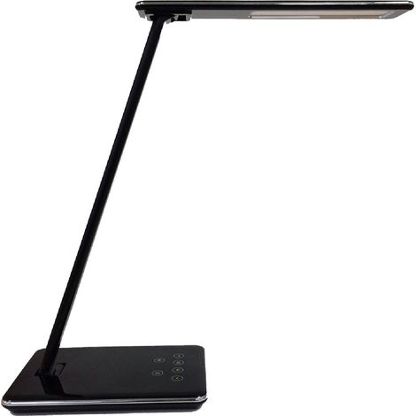 400124484 Unilux Linka - Lampe de bureau LED avec chargeur sans fil et USB