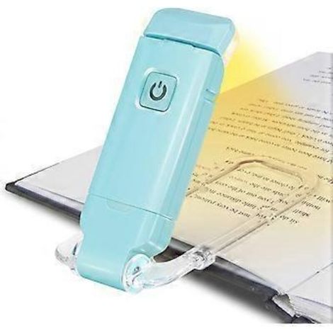 Lampe de Lecture pour Livre Lampe Liseuse Rechargeable USB 3 Rglages de Luminosit pour la Protection des yeux, Flexible Lampe Pince pour Lire au Lit p (1/5)