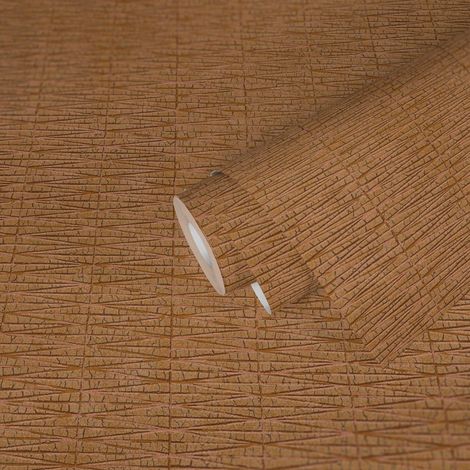 A.S. Création Strukturtapete orange  10.05 m x 0.53 m  2 cm (gerade)  Vlies  hoch waschbeständig  gut lichtbeständig  restlos trocken abziehbar (1/5)