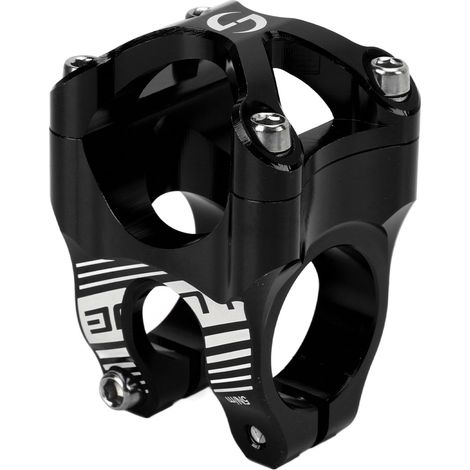 Potence de Vélo Noir 35mm en Alliage Aluminium Léger pour VTT et Route - Haute Résistance (1/5)