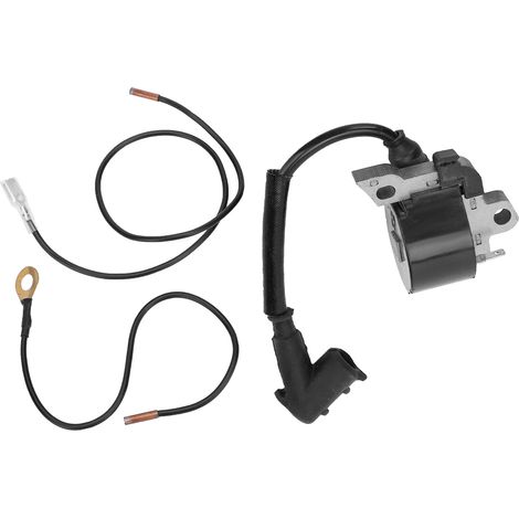 Bobine d'ignition haute tension pour moteur MS360, kit comprenant 2 câbles – Compatible avec tronçonneuses et tondeuses (1/5)