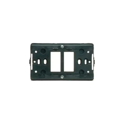 Supporto 2 fori rettangolare Venus Marlanvil 1802.CG compatibile Magic