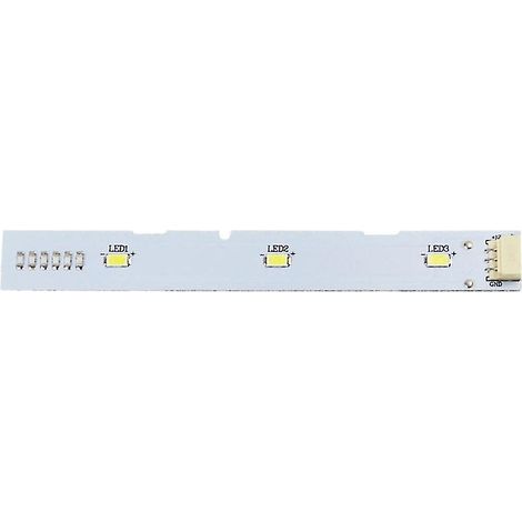 Barre lumineuse LED pour réfrigérateur/congélateur de porte avant Haier BCD-575WDBI 0064001827 (1/5)