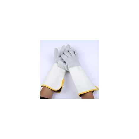 Paire de gants de soudure résistants à la chaleur, manchette souple – (1/5)