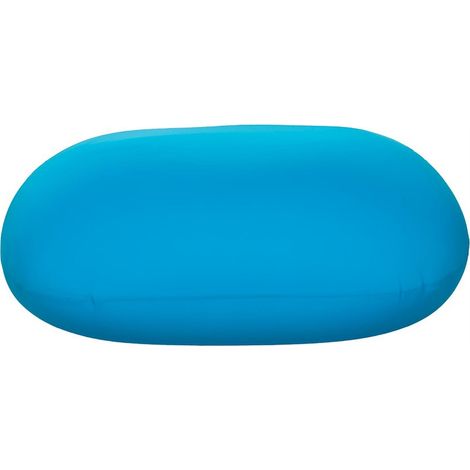 Pouf poire bleu glace extensible pour intérieur extérieur - Bleu glace eisblau (1/4)