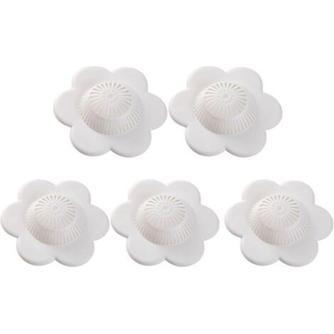 BUNTHAUS Lntyq Capuchons de vidange de douche, Bouchons de vidange pour baignoire, Mignon collecteur de vidange de cheveux avec bouchon de vidange à ventouse, Bouchons de vidange à ventouse pour évier