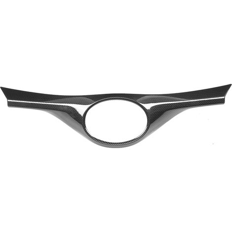 Calandre Avant Supérieure Grille Radiateur Style Fibre Carbone Compatible Toyota C-HR CHR 2016-2019 (1/5)