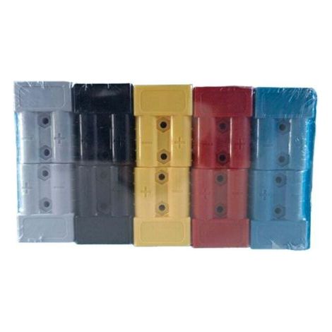 NALOOKAMIC  Kit Connecteur Rapide Anderson 50A Poignée pour Chargeur Batterie Chariot Élévateur 10 Pièces