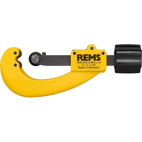 Tagliatubi professionale ras cu‑inox per rame, inox, acciaio sottile d 6–42 mm rems 113380 r