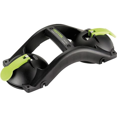 Festool – 492617 – Poignée double ventouse GECKO – Charge maximale 50 kg – Pour transport de panneaux et plaques de verre