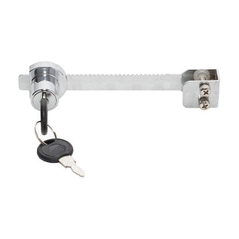 Cerradura puerta corredera vitrina cristal 120mm 610/4059 (1/2)
