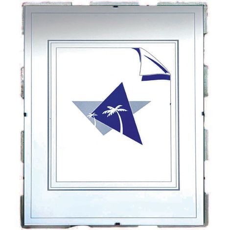 Cornice a giorno - cm.25x35 c/vetro molato mm.2