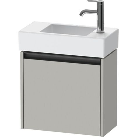 Duravit Ketho.2 Waschtischunterbau wandhängend, 1 Tür, Anschlag (1/2)