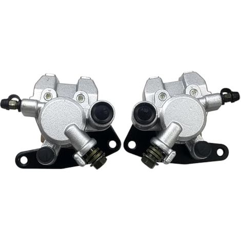 Étriers de frein avant gauche et droit pour Suzuki Quadsport 250/400, LTZ 250/400, Eiger 400/500, Ozark 250, Vinson 500, LTA 400/500, LTF 250/400 avec plaquettes de frein (1/4)