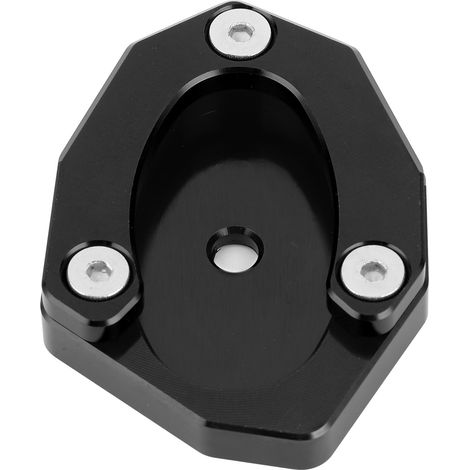 Plaque de béquille latérale pour moto Z650/Z900, extension de pied d'appui, set KSP-106, patin antidérapant en métal robuste, accessoire stable pour stationnement sécurisé. (1/5)