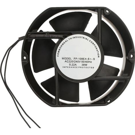Ventilateur axial Zoternen AC FP-108EX S1-S AC 220 V 38 W avec roulement à billes ovale (1/5)