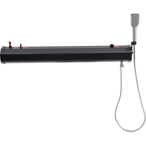Réservoir d'eau pour Galerie de Toit Extérieure 18 L - Douche Solaire Camping avec Pommeau de Douche, Idéale pour Expéditions Tout-Terrain et Voyages Autonomes (1/5)