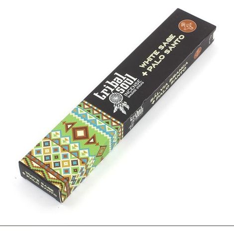 Incesne Tribal Soul - Sauge Blanche + Palo Santo- Vendu par 1 (1/4)