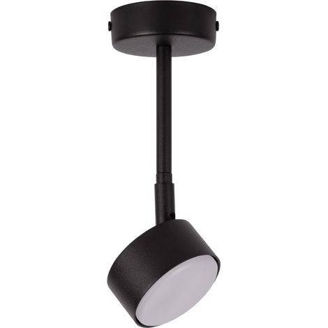 Spot plafond noir moderne orientable 24cm GX53 Nemo (1/2)