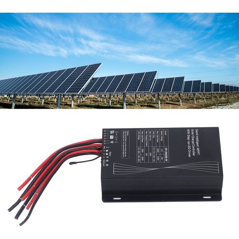 Intelligenter 12V/24V MPPT-Solarladeregler mit Schrittmotor-LED-Treiber (1/5)