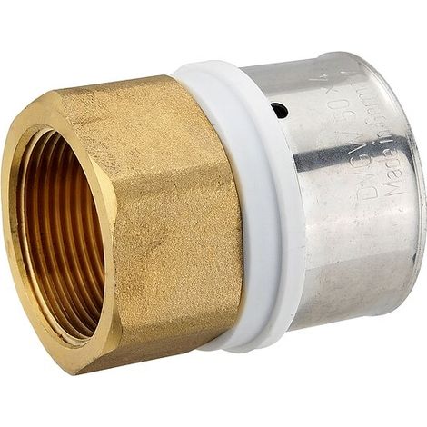 Pressfitting-Übergang 50 x 4,0 mm - 1 1/4 Zoll Innengewinde für MV-Rohr