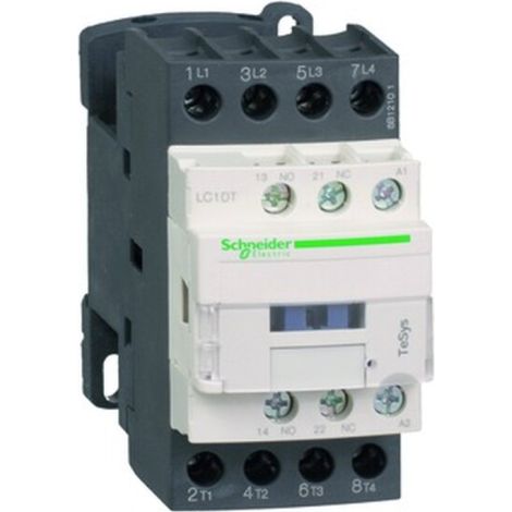 Schneider Electric Leistungsschütz LC1D 4p, +1S+1Ö, Spule 220 V DC LC1DT25MD