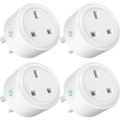 Smart plug, smart plug with remote control and timer, Wi-Fi plug without hub required (1/5)