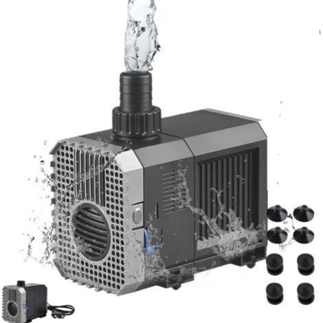 Pompe submersible pour aquarium, 2000 litres/heure, 35 watts, pour étang, filtre de fontaine, CHJ-2000
