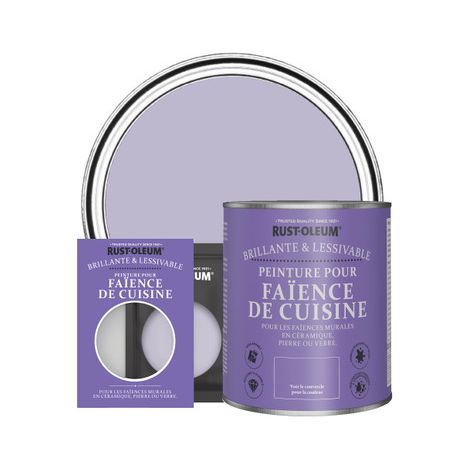 Peinture pour Faïence de Cuisine, Finition Brillante - Glycine (1/3)