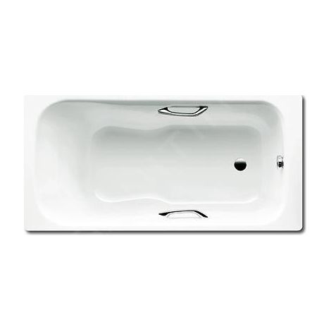 Baignoire Dyna Set Star blanche alpine entièrement antidérapante 170x75cm (1/3)
