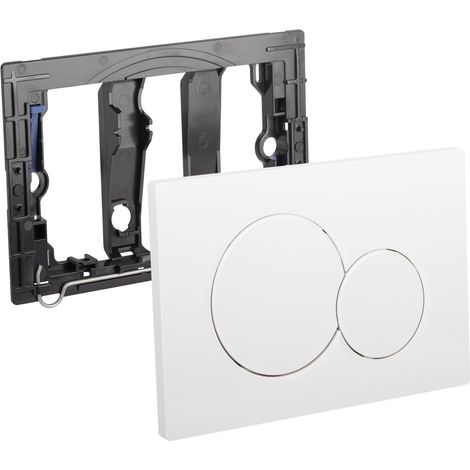 Jiajia AI, Betätigungsplatte01 115.770.11.5 Kompatibel mit GEBERIT Weiße Kunststoff für pour jardin, terrasse