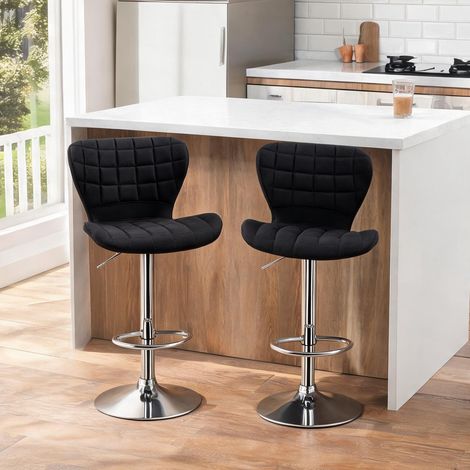 Tabouret de bar réglable de 59 à 81 cm 47 x 51,5 x 111,5 cm (1/5)