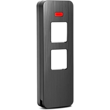 1 pièce de rechange pour émetteur manuel S0mm, ouverture de porte de garage 868,8 MHz, 2 canaux, télécommande pour SOMloq2, 4018V0004 / 4015862001900 / S10019-00001 (1/5)