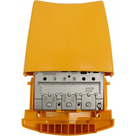 Amplificador de mástil 24V 3E/1S FM-B3/DAB-U G42 Vs116