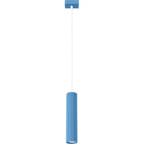 Lampade a sospensione KARBON azzurro 8x118x8cm Sollux (1/5)