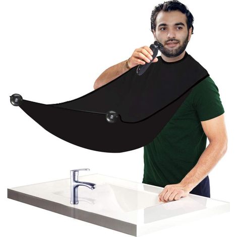 Grembiule da barba da uomo – Tessuto morbido e assorbente, ideale come regalo, 1 pezzo – Collezione Grembiuli da Barba