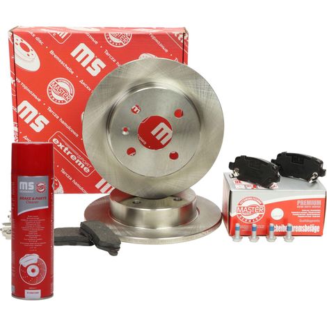 SET DISCHI E PASTIGLIE FRENO POSTERIORI OPEL ASTRA G (T98), (F35), (F70), ASTRA H (A04), (L70), MERIVA (1/3)