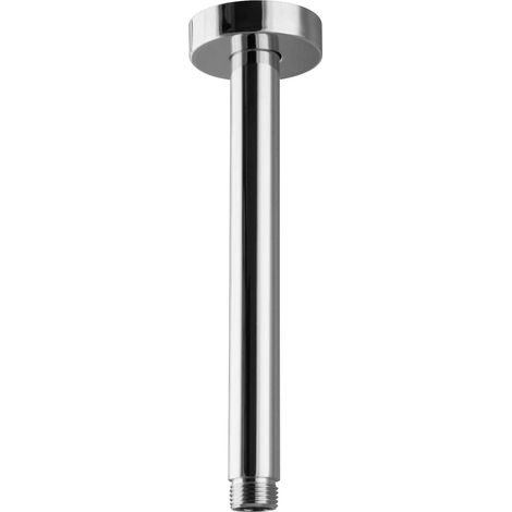 Bras de douche rond PaulGurkes - 20 cm avec bras d'alimentation court