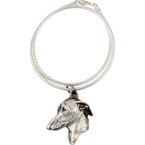 Italienisches Windspiel – Hundehalskette, einzigartiger Schmuck für Hundeliebhaber, einzigartiger Schlangenanhänger von Art-Dog (1/5)