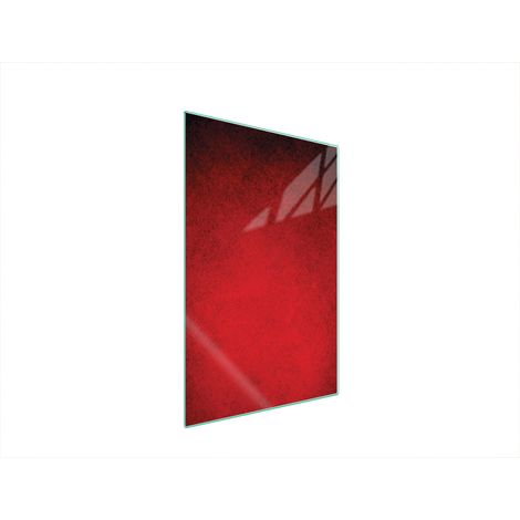 TAGLIERE IN VETRO 35x52 ROSSO (1/5)