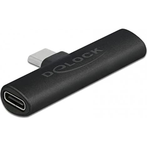 Delock Adapter USB Type-C zu 2 x USB Type-C PD schwarz