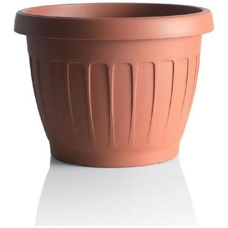 Pot de fleurs - TERRA - D 45 cm - Terracotta - Livraison gratuite