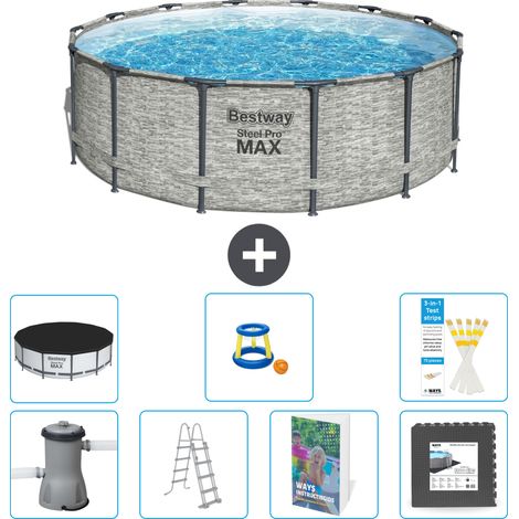 Bestway Bestway Steel Pro MAX Ronde - 427x122 cm - 8-pièces  S525 (1/4)