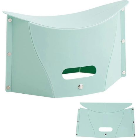 Tabouret de camping et de randonnée pliable et portable, chaise légère et pliable idéale pour les voyages, les fêtes et les barbecues. (1/5)