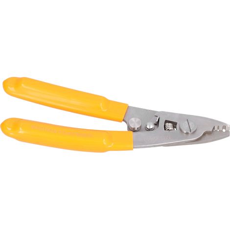 3-Loch-Glasfaser-Abisolierzange, Elektrikerwerkzeug aus Edelstahl, Kabelschneider T2203 (1/5)