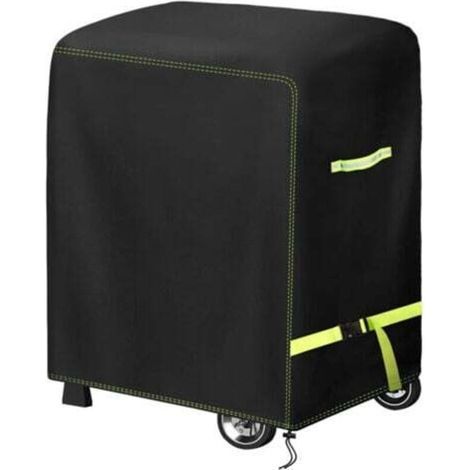 Outdoor barbecue cover made of 420D Oxford polyester, dimensions 90 x 70 x 110 cm, resistant to wind, sun and water (1/4)