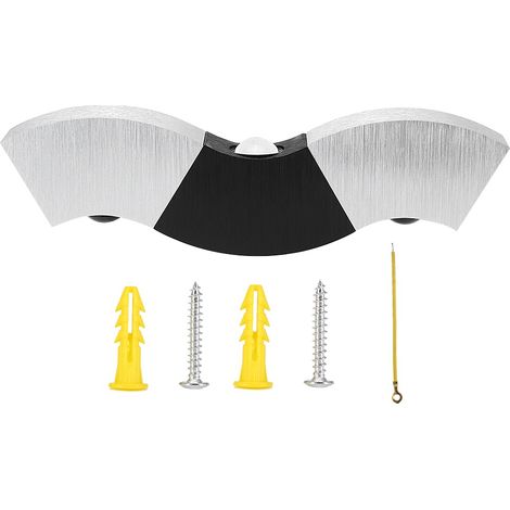 Applique murale d'intérieur en alliage d'aluminium, lampe de chevet LED blanc chaud 220 V (1/5)