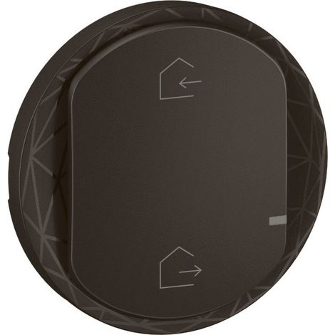 Enjoliveur commande Départ/Arrivée sans fils Céliane with Netatmo Noir LEGRAND CN1400 (1/2)
