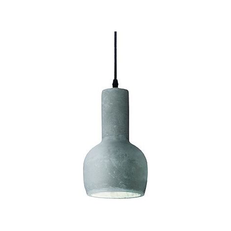 Ideal Lux Oil - 1 Licht Decke Anhänger Zement Grau, E27 (1/2)