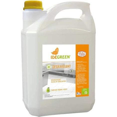 IDEGREEN - Dégraissant, détergent sols Ecocert - Respect'home - 5L (1/3)